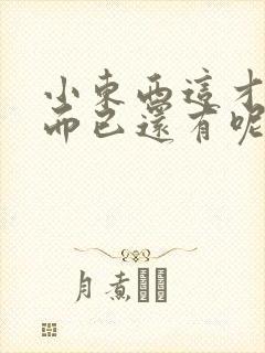 小东西这才一根而已还有呢封面