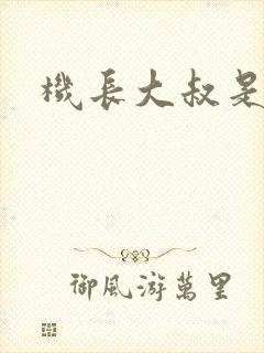 机长大叔是饿狼