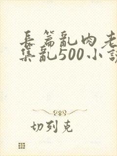 长篇乱肉老师合集乱500小说