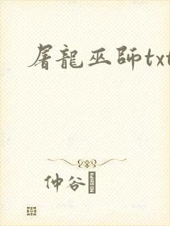 屠龙巫师txt