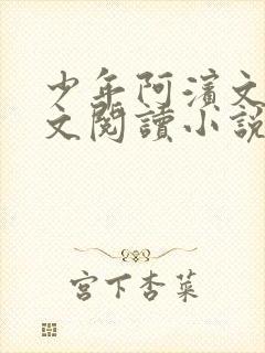 少年阿滨文全全文阅读小说