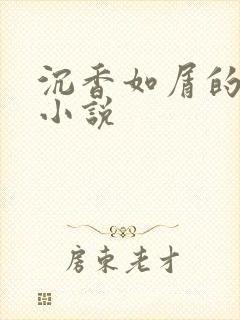 沉香如屑的原著小说