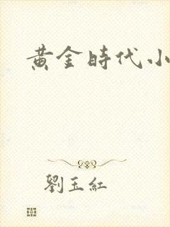 黄金时代小说封面