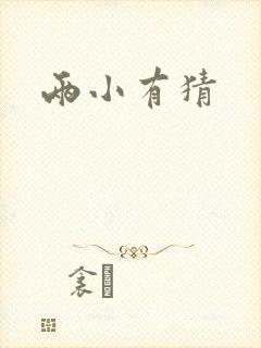 两小有猜