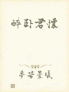 醉卧君怀