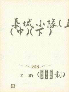 长城小队(上)(中)(下 )封面