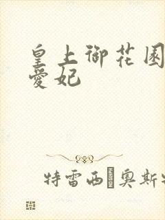 皇上御花园中要爱妃