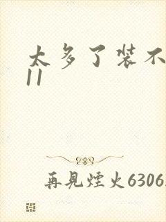 太多了装不下H11