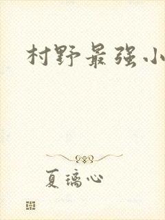 村野最强小农民封面