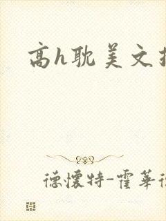 高h耽美文推荐