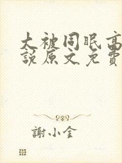 大被同眠高粱小说原文免费阅读