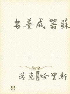 名养成器苏沫沫