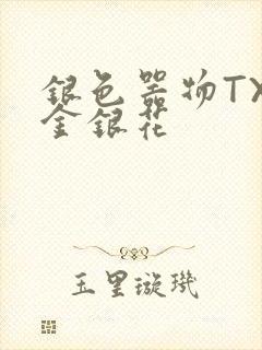 银色器物TXL金银花