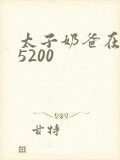 太子奶爸在花都5200