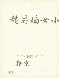 赵府嫡女小说