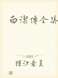 白洁传全集