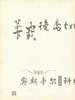 茅山后裔txt下载