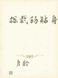 总裁的贴身女佣封面