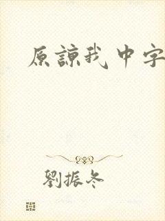 原谅我中字