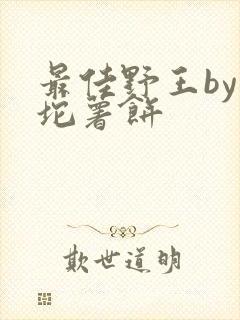 最佳野王by一坨薯饼
