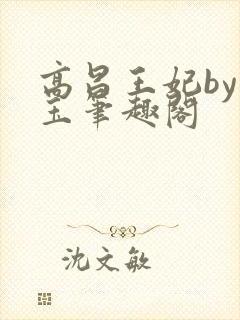 高昌王妃by黛玉笔趣阁封面