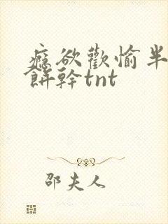 瘾欲欢愉半块小饼干tnt