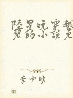 陆星晚穿越成婴儿的小说免费阅读全文