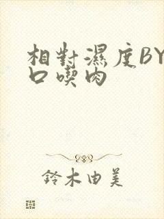 相对湿度BY大口吃肉