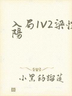 入局1V2梁怀阳封面