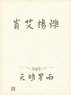 肖艾杨烁