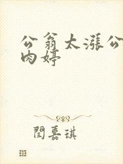 公翁太涨公欲息肉婷