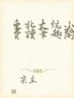 东北大炕小说免费读笔趣阁封面