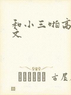 和小三啪高辣h文