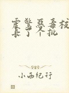 震惊恶毒校霸竟长了个批