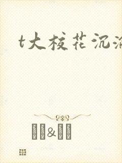 t大校花沉沦封面