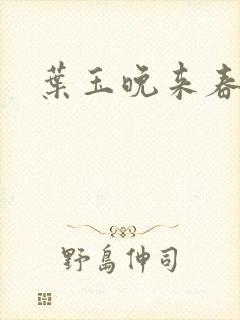 叶玉晚来春封面