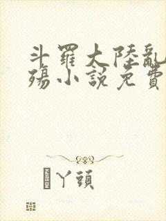 斗罗大陆乱世浮殇小说免费阅读封面