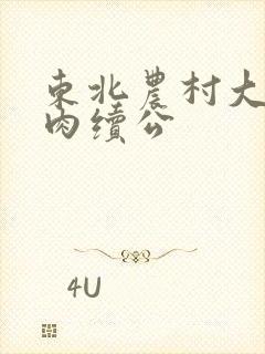 东北农村大炕乱肉续公封面