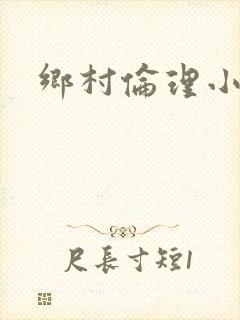 乡村伦理小说