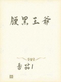 腹黑王爷