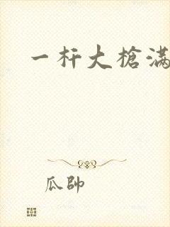 一杆大枪满屋扫