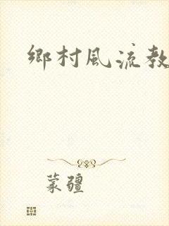 乡村风流教师封面