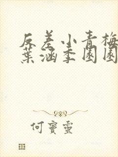 反差小青梅不经叶涵季园园封面