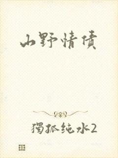 山野情债封面