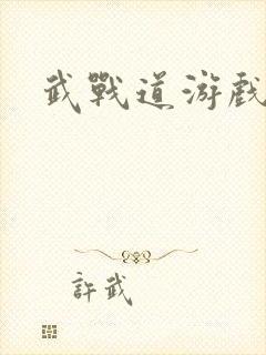 武战道游戏