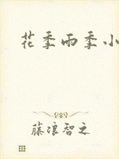 花季雨季小说