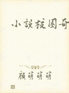 小说校园奇侠封面