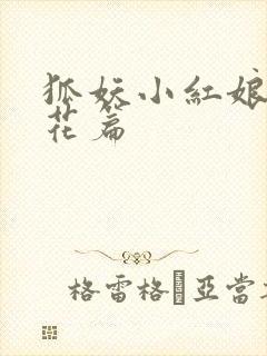 狐妖小红娘两生花篇封面