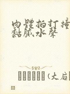 肉体拍打撞击出黏腻水声封面