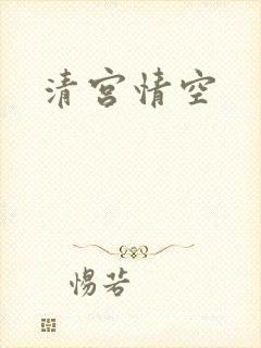 清宫情空